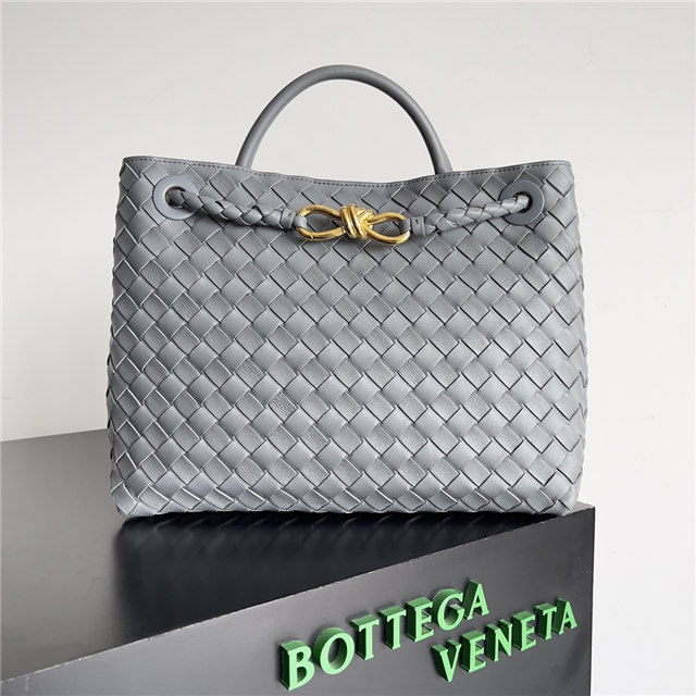 Bottega Veneta Medium Andiamo 766016 Grey